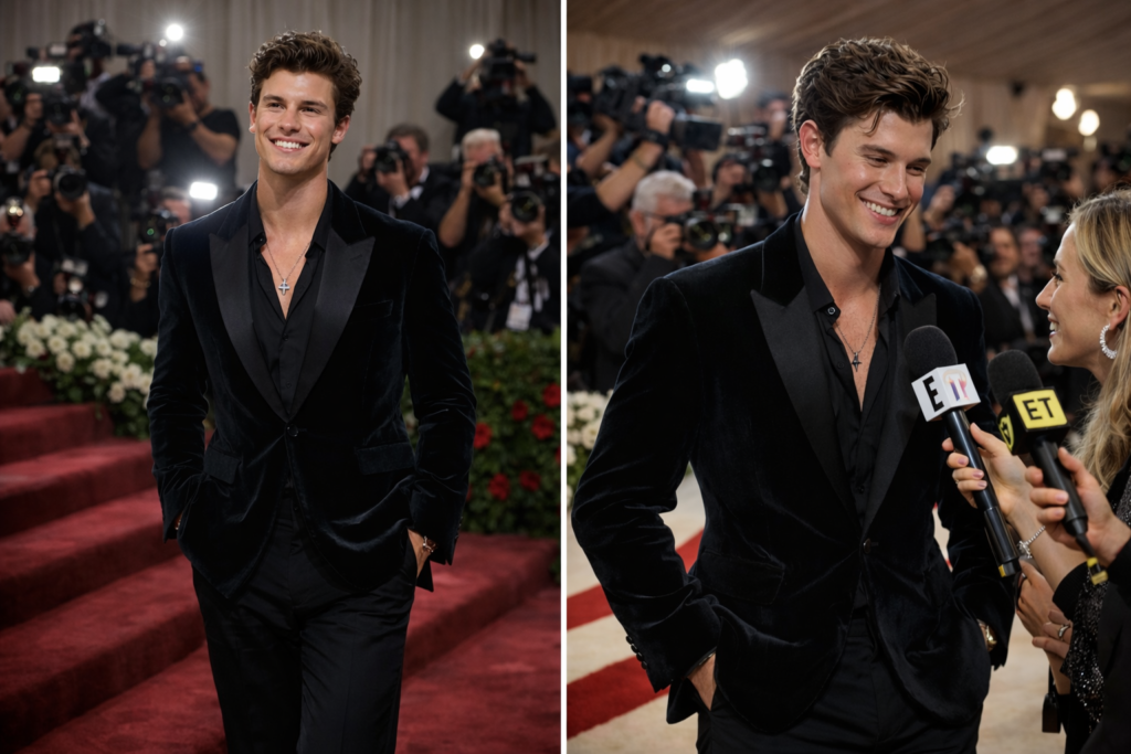 Shawn Mendes at Met Gala